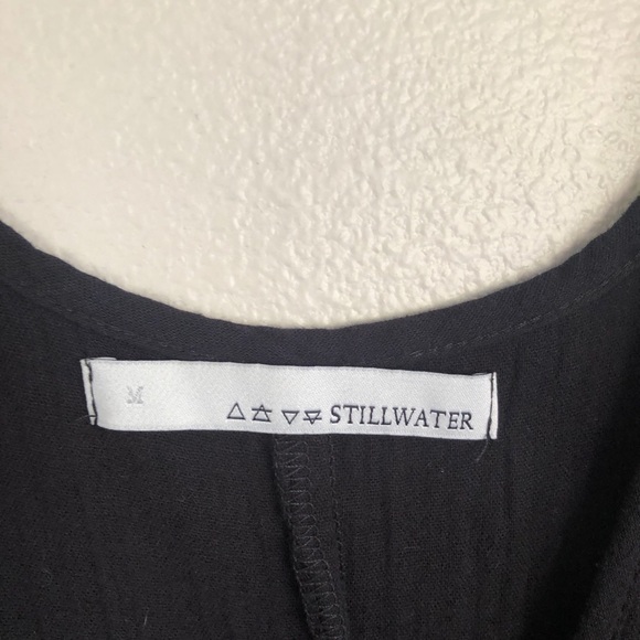 STILLWATER Lost In Love Gauze Jumpsuit in Black - Picture 6 of 8